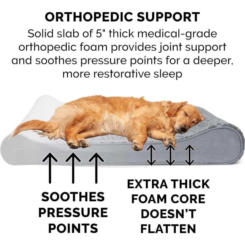 XL Sweet Dreams Orthopedic Dog Bed Removable Washable Cover