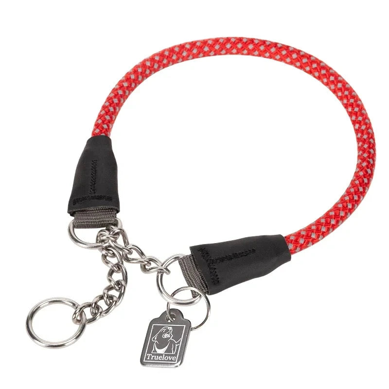 P Chain Collar Easy To Wear Dog Collar