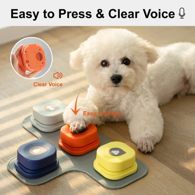 Dog Button Record Talking Pet Communication Vocal