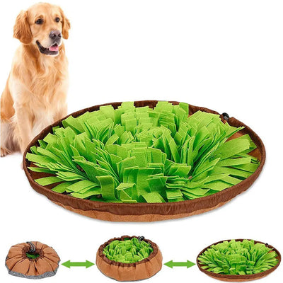 Pet Dog Snuffle Mat Nose Smell Training