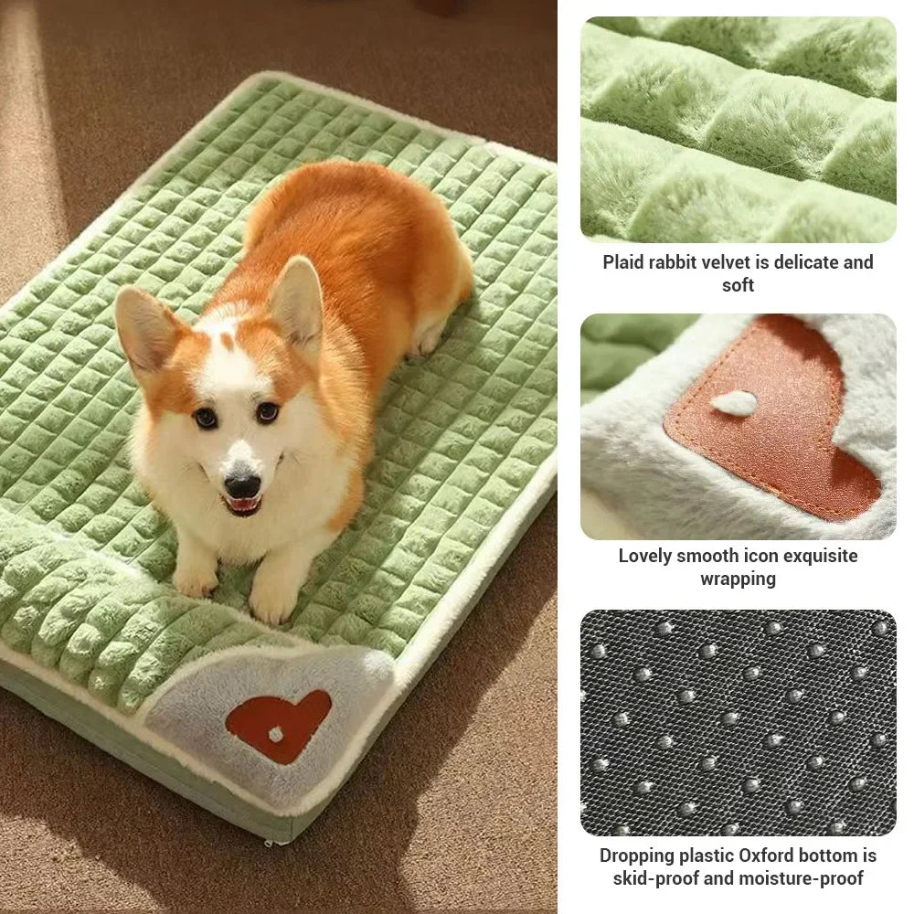 Tapis pour chien Lit pour chien Canapé de luxe pour chiens de petite, moyenne et grande taille