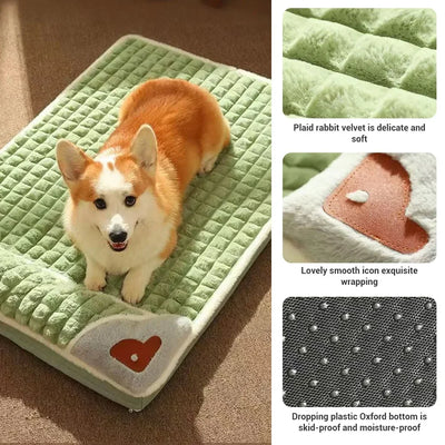 Tapis pour chien Lit pour chien Canapé de luxe pour chiens de petite, moyenne et grande taille