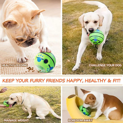 Jouets interactifs pour chiens avec distributeur de nourriture Giggle Ball