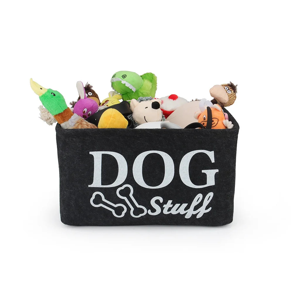 Panier de rangement pour jouets pour chien