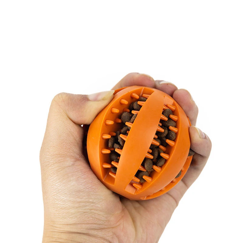 Pet Treat Balls with Rope Interactive Ball Toy