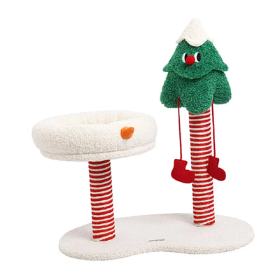 Christmas Collection Indoor Outdoor Cat Climbing & Relax Rack