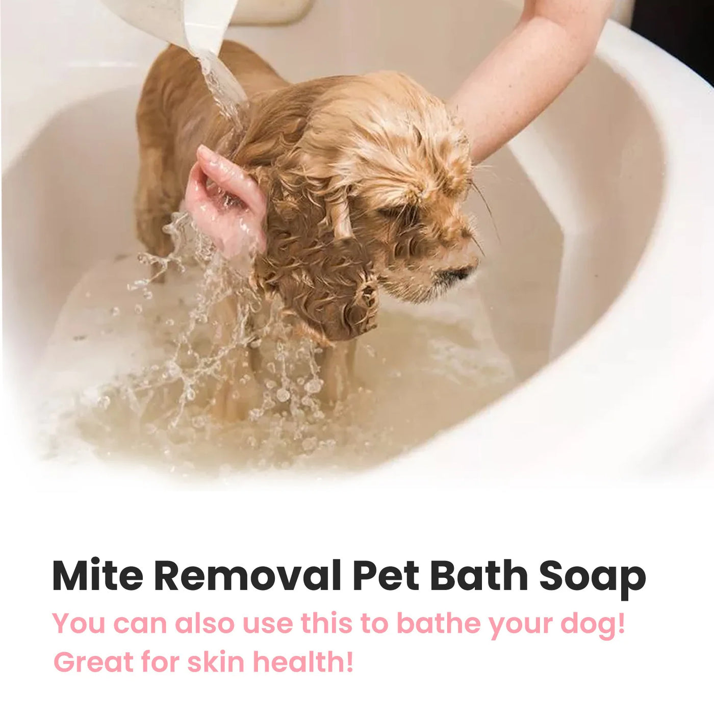 Sensitive Pet Mite Removal Softening Fur Soap