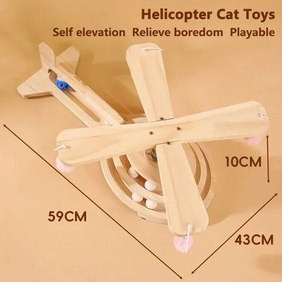 Cat Carousel Teasing Catnip Creative Toys Rotating