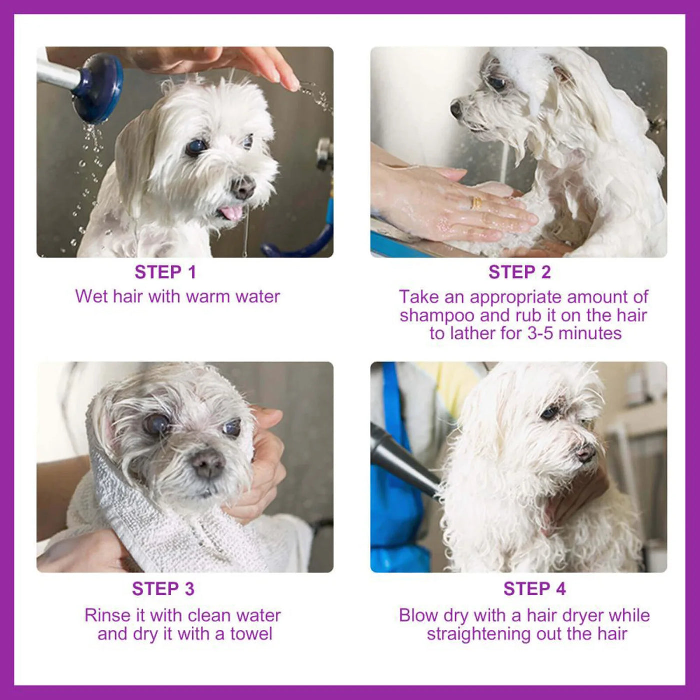 Pet Shampoo Hair Softening & Itch Removing