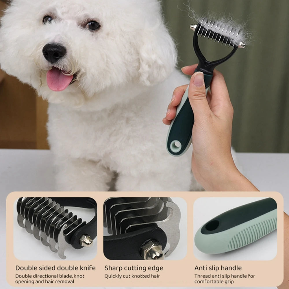 8 in 1 Dog Cat Grooming Comb Set