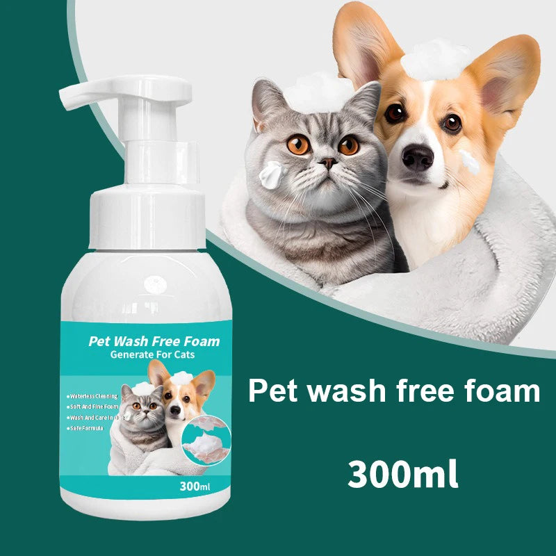 Pet Water Free Shower Gel Dry Clean 300ml