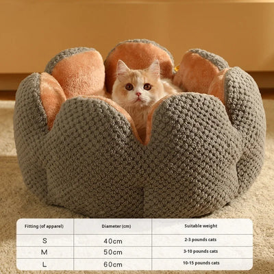 Sweet Dreams Petal-shaped Pet Bed