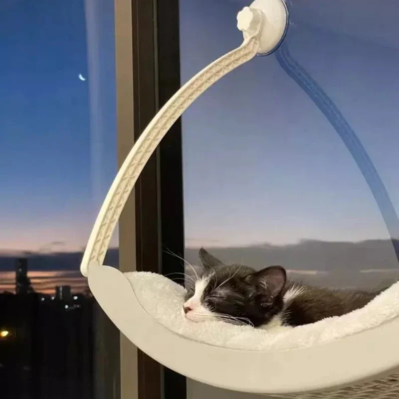 Relax Cat Hammock Balcony Windows Mount Sunny Seat