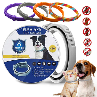 Protection Flea & Tick Collar Silicone 8 Month