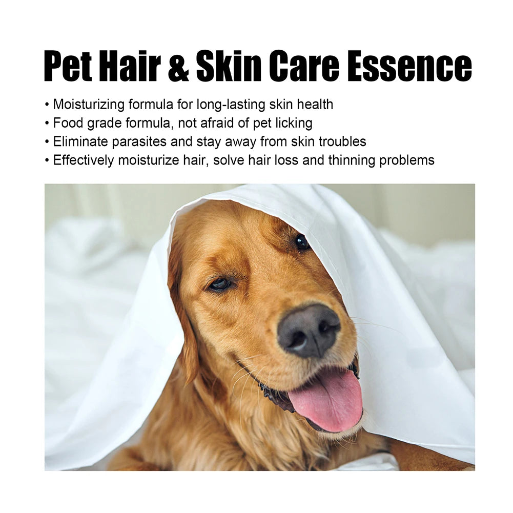 Pet Hair Skin Care Essence Natural Moisturizing Coat Conditioner Promote Hair Growth