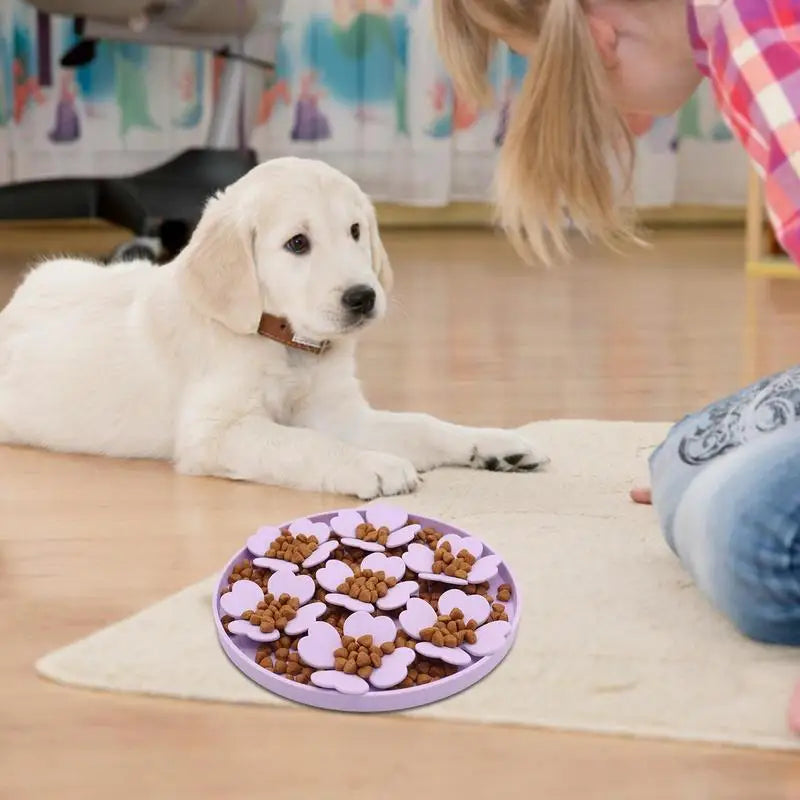 Flower Dog Slow Food Lick Mat