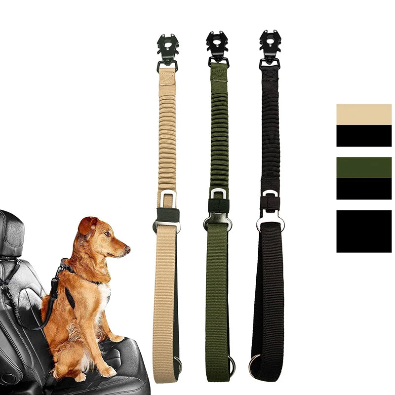 Ceinture de sécurité rétractable pour chien de compagnie