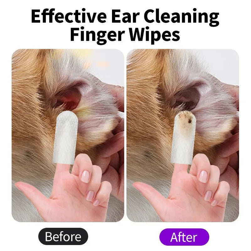 Sensitive Pet Ear Cleaning Wipes