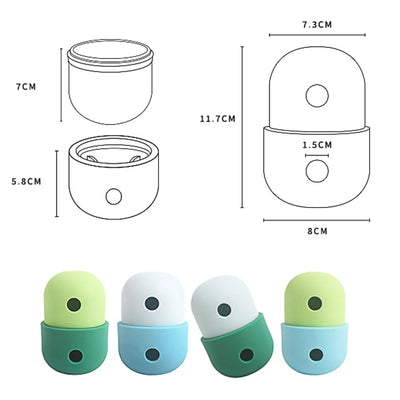 Interaktives Spielzeug für Hunde, auslaufender Ball, Slow Feeder Bowl