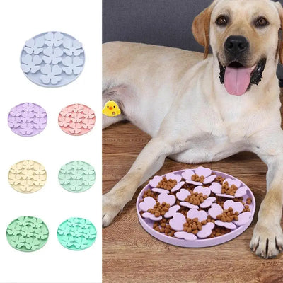 Flower Dog Slow Food Lick Mat