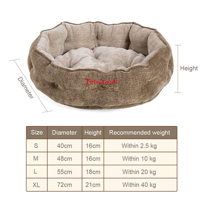 Deluxe Pet Sofa Bed Foam Sofa with Removable Washable Cover Waterproof