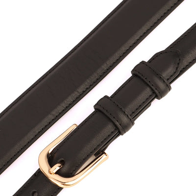 Classic Leather Dog Collar and Leash Set