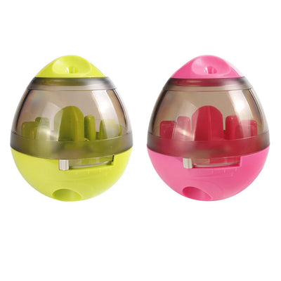 Interactive Pet Toy Increases IQ Treat Ball Food Dispenser