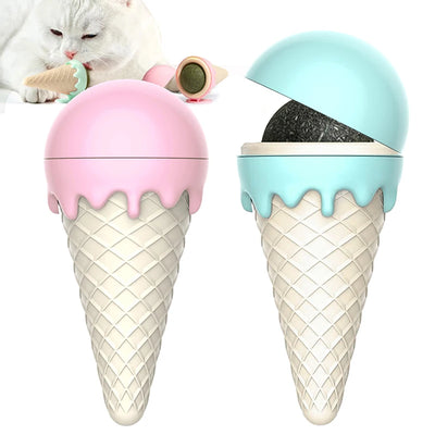 Ice Cream Cat Mint Toy