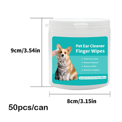 Sensitive Pet Ear Cleaning Wipes