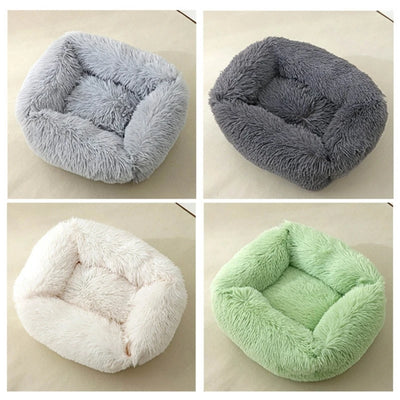 Lit nuage confortable pour animaux de compagnie multicolore