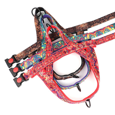 Nylon Dog Harness No Pull Dog Harnesses Vest Soft Padded