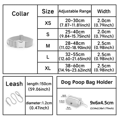 Edles Mintfarbenes Set aus Hundehalsband und Leine aus weichem Leder