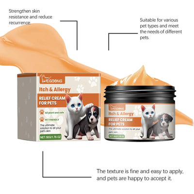 Pet Skin Care Cream Gentle Itching Relief