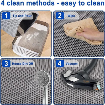 Magic Clean Cat Litter Mat Pet Toilet Waterproof Double Layer