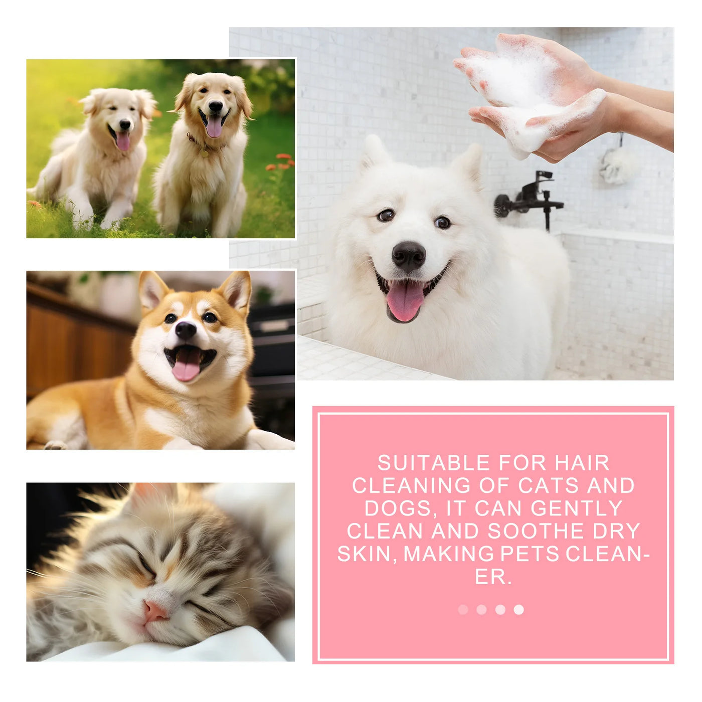 Sensitive Pet Mite Removal Softening Fur Soap