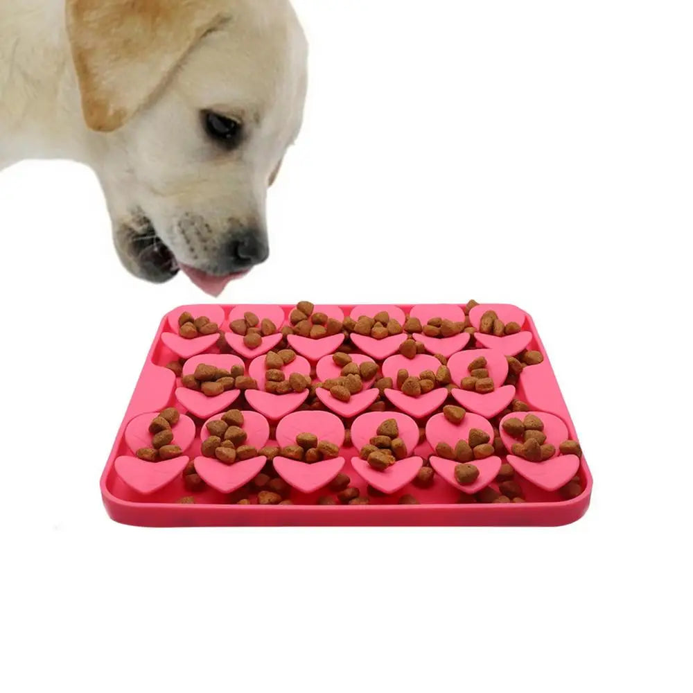 Tapis à lécher Leaf Dog pour une alimentation lente