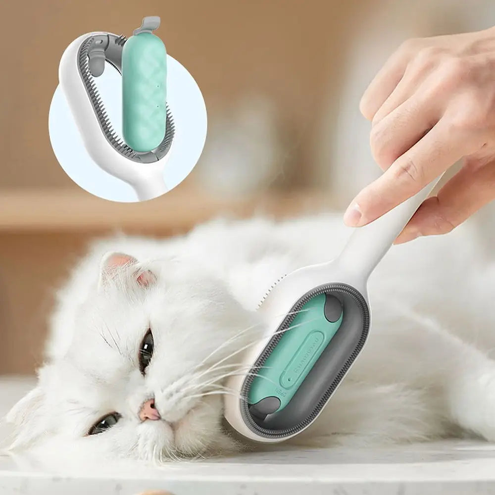 Brosse de toilettage pour animaux de compagnie Chat et chien Nettoyage général Poils flottants