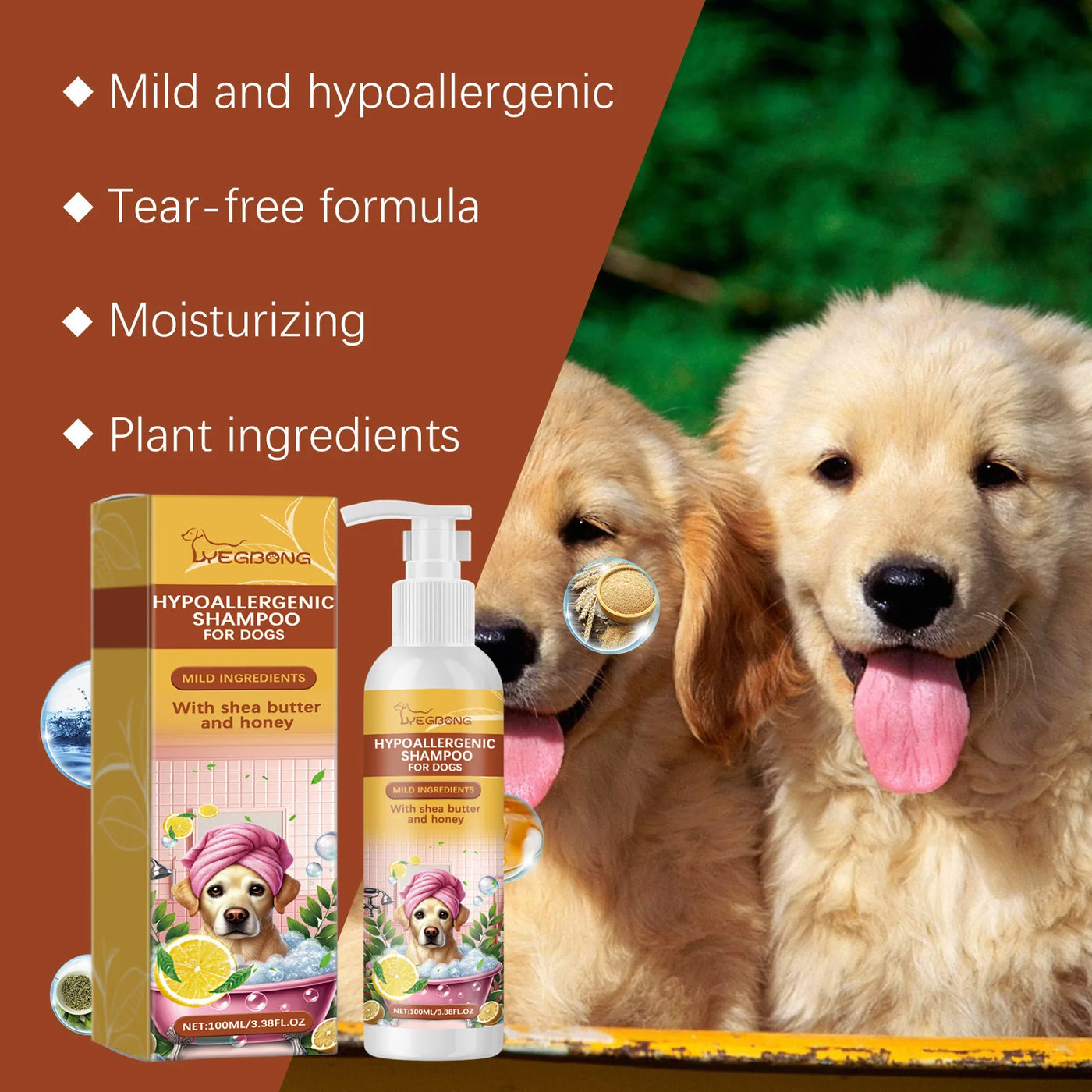 Ultra Sensetive Pet Shampoo Smoothing & Itch Relief