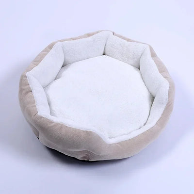 Round Soft Dog Bed