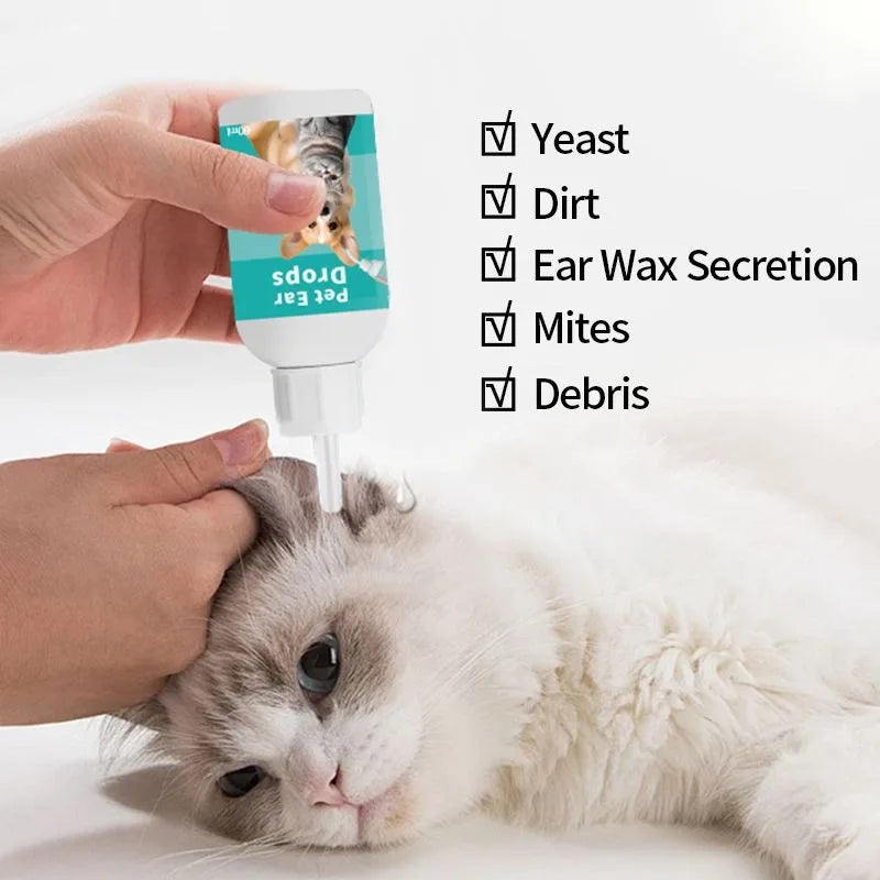 Sensetive Pet Ear Wash  Cleaning Drops