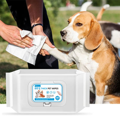 Pet Wipes Body Cleaning Deodorant Eye Ear Dirt Remover Wet