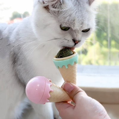 Katzenspielzeug mit Eiscreme-Minze