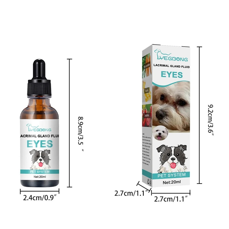 Sensitive Pet Tears Disappear Balance Nutrition Drops