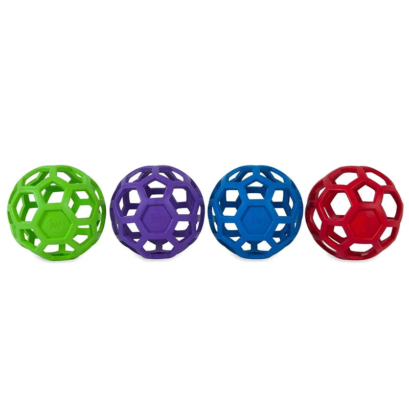 JW Hol-ee Roller Dog Fetch Treat Dispenser Puzzle Ball