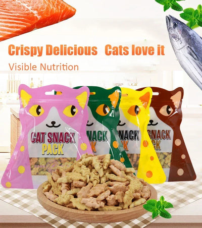 Cat Biscuits Snacks Chicken Tuna Salmon