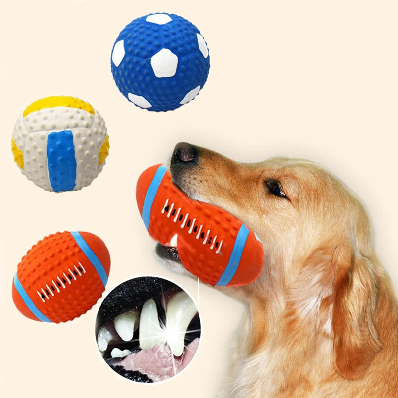 Latex Ball Toy Bite Resistant