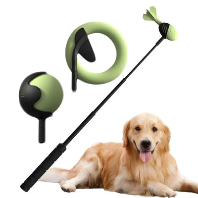 Dog Toys Throwing Stick Hand Training Toy