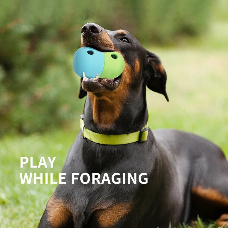 Interactive Toy for Dog  Leaking Ball Slow Feeder Bowl