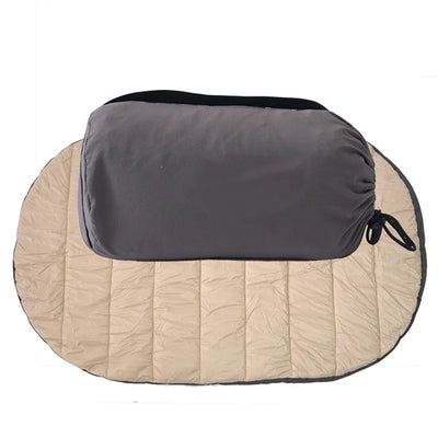 Tapis de voyage pliable pour animaux de compagnie, coussin imperméable pour l'extérieur