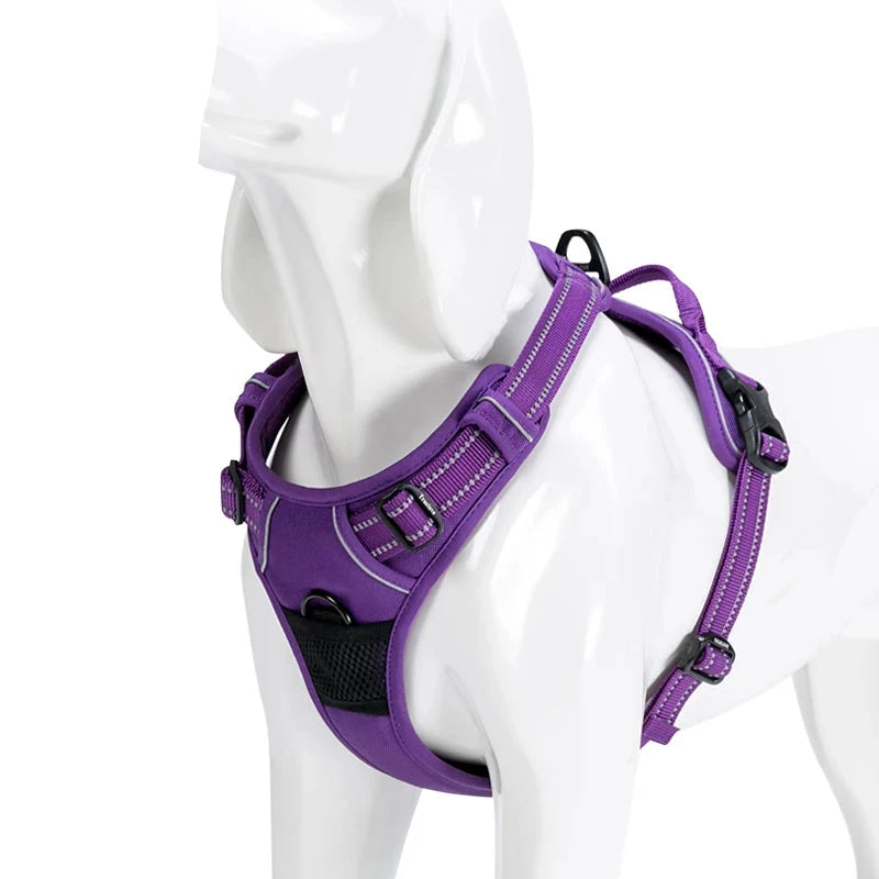 Classic Dog Harness Reflective High-Elasticity Soft Vest